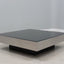 Mirrored glass coffee table NY FORM 1960s