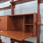 Mid century modular teak bookcase AV Arredamenti 1960s