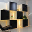 Backlit Bookcase Roberto Monsani for Acerbis 1970s