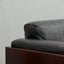 Afra & Tobia Scarpa "Bastiano" 3-seater sofa for Gavina 1960s black Leather