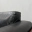 Afra & Tobia Scarpa "Bastiano" 3-seater sofa for Gavina 1960s black Leather