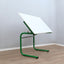 Bieffeplast desk 1960s Joe Colombo attributed – Italian design green metal frame / bureau design italien, escritorio vintage itali