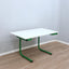 1960s Italian design with this minimalist vintage desk by Bieffeplast, attributed to Joe Colombo