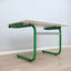 Bieffeplast desk 1960s Joe Colombo attributed – Italian design green metal frame bureau design italien, escritorio vintage itali