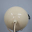 1960s Flos Black & White pendant lamp by Castiglioni in opaline glass and aluminum. Suspension Flos Castiglioni. Castiglioni Flos Hängeleuchte.