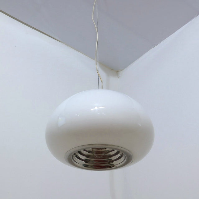 Black & White A. Castiglioni hanging lamp FLOS 1970s