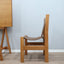 1970s Italian Brutalist Beech Desk & Leather Chairs Brutalist Schreibtisch Escritorio bureau vintage madera Castiglioni