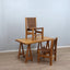 1970s Italian Brutalist Beech Desk & Leather Chairs Brutalist Schreibtisch Escritorio bureau vintage madera Castiglioni