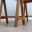 1970s Italian Brutalist Beech Desk & Leather Chairs Brutalist Schreibtisch Escritorio bureau vintage madera Castiglioni