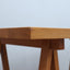 1970s Italian Brutalist Beech Desk & Leather Chairs Brutalist Schreibtisch Escritorio bureau vintage madera Castiglioni