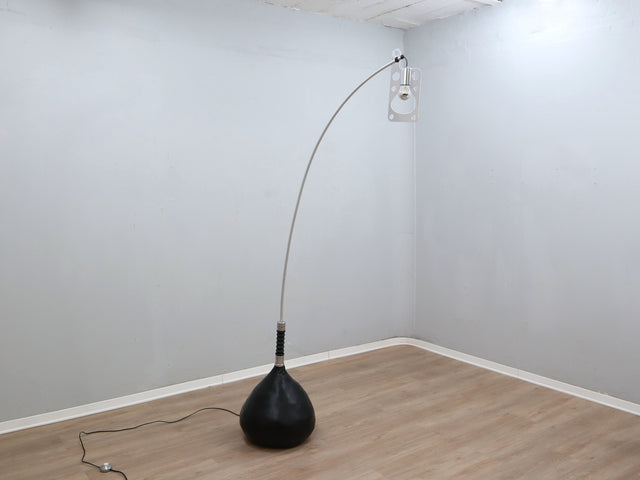 Bul-bo floor lamp by Gabetti & Isola: original 1970s Italian design, vintage lampada anni 70, Stehleuchte, lámpara de pie, luminaire restauré.
