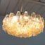 Poliedri glass chandelier Carlo Scarpa 1960s