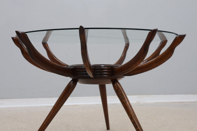 Carlo de Carli spider coffee table 1950s