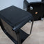 Componibili 4970 Kartell black modular trolley – carrello modulare noir design – modulares Möbelstück schwarz, Italian design.
