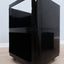 Componibili 4970 Kartell black modular trolley – carrello modulare noir design – modulares Möbelstück schwarz, Italian design.