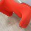 Rare red Djinn chair by Olivier Mourgue for Airborne; poltrona Space Age originale; fauteuil vintage rouge; seltener Djinn Sessel; sillón de diseño.