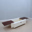 Modular lacquered coffee table with bar FIARM 1960s