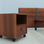 Fabio Lenci double bed with nightstands Bernini 1970s