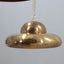 Fiori di Loto brass hanging lamp FLOS 1960s 