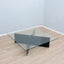 Large 1980s coffee table custom design by Helg & Albini Studio