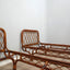1960s Franca Helg for Bonacina rattan malacca daybeds. Paire lits jour en rotin Franca Helg 60s. Franca Helg Bonacina Rattan Daybeds.
