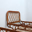 1960s Franca Helg for Bonacina rattan malacca daybeds. Paire lits jour en rotin Franca Helg 60s. Franca Helg Bonacina Rattan Daybeds.