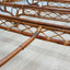1960s Franca Helg for Bonacina rattan malacca daybeds. Paire lits jour en rotin Franca Helg 60s. Franca Helg Bonacina Rattan Daybeds.
