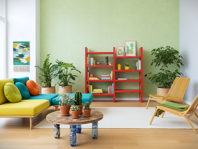 Artemide Dodona 300 red modular bookcase – bibliothèque modulaire rouge, modulares Bücherregal 70er Jahre italienisches Design