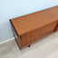 1960s George Coslin for 3V teak & rosewood sideboard. Enfilade en teck George Coslin 60s. George Coslin 3V Teak Palisander Sideboard 1960er.