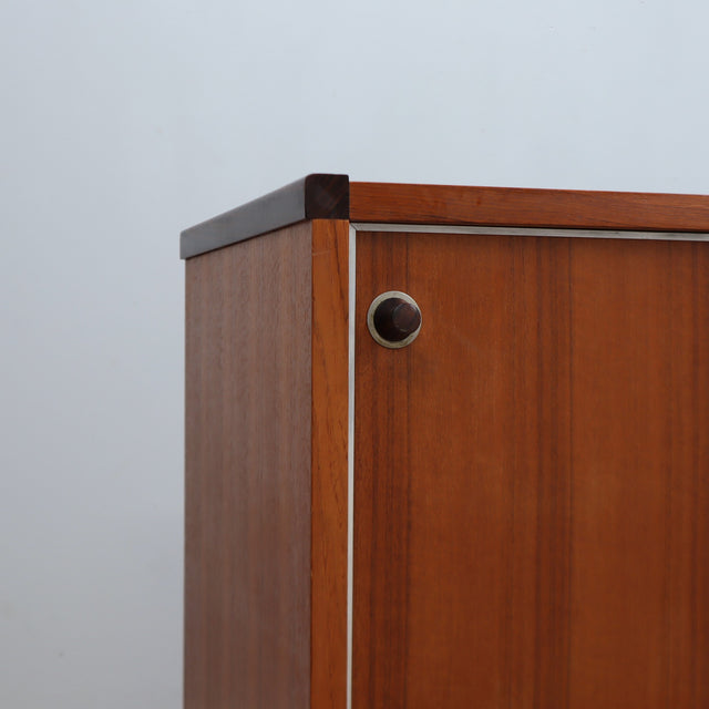 1960s George Coslin for 3V teak & rosewood sideboard. Enfilade en teck George Coslin 60s. George Coslin 3V Teak Palisander Sideboard 1960er.