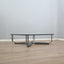 1960s Gianfranco Frattini 784 Cassina chrome & glass coffee table. Table basse chrome verre Frattini Cassina. Frattini 784 Cassina Couchtisch.