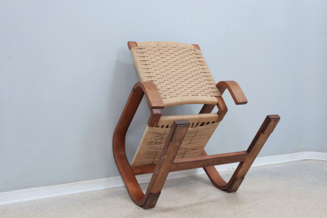 Giuseppe Pagano cantilever lounge chair 1940s