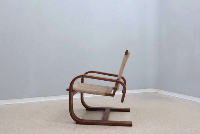 Giuseppe Pagano cantilever lounge chair 1940s