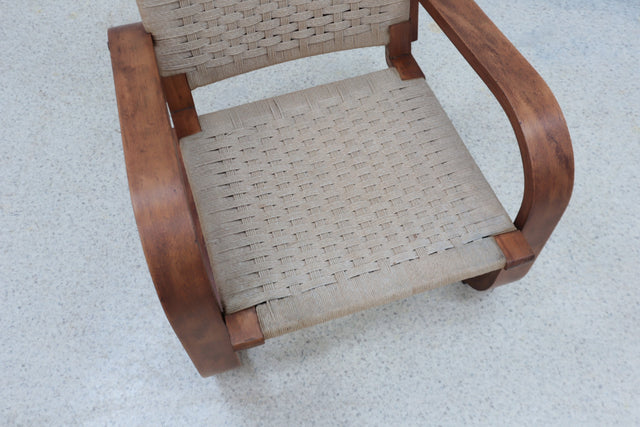 Giuseppe Pagano cantilever lounge chair 1940s