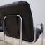 Vintage leather dining chairs Guido Faleschini 1970s