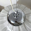 iGuzzini Meblo pendant lamp. Lampada a sospensione anni 60 acrilico e vetro. Suspension vintage space age. Mid-century modern chandelier.
