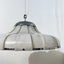 iGuzzini Meblo pendant lamp. Lampada a sospensione anni 60 acrilico e vetro. Suspension vintage space age. Mid-century modern chandelier.