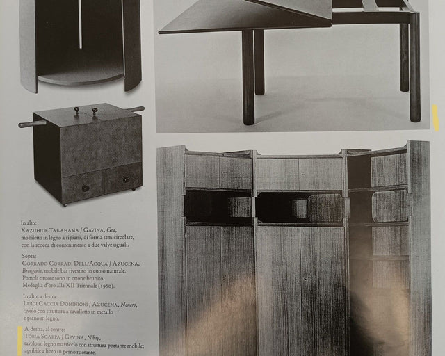 Tobia Scarpa vintage extendable dining table GAVINA 1960s