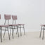 Italian mid century BBPR style dining chairs 1950s