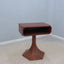 Luigi Massoni revolving side table / console Italy 1960s