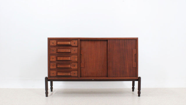 Guido Faleschini vintage teak sideboard  1950s