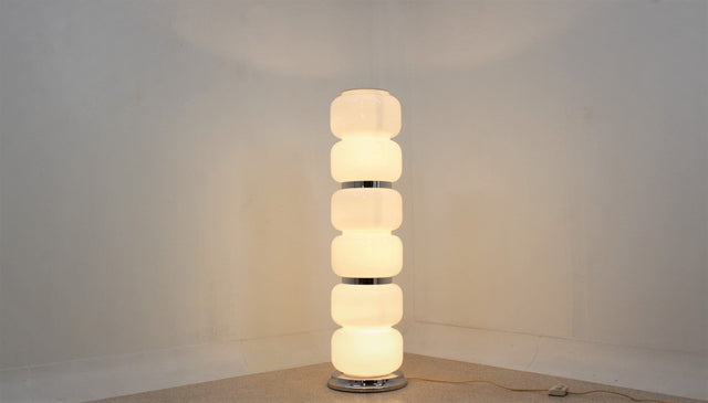AV Mazzega murano glass floor lamp 1960s