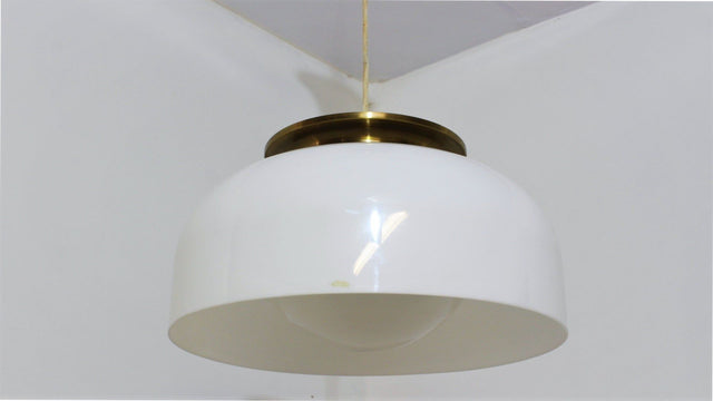 Luigi Massoni pendant lamp Guzzini 1970s