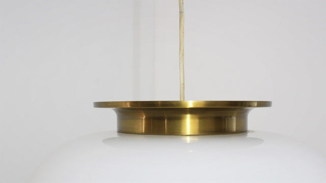 Luigi Massoni pendant lamp Guzzini 1970s