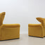 Pair MARALUNGA armchairs Vico Magistretti for CASSINA 1970s