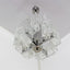 Murano glass pendant chandelier MAZZEGA 1970s