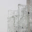 Murano glass pendant chandelier MAZZEGA 1970s