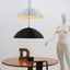 Vintage hanging lamp Martinelli 1970s, set of 2