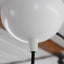 Vintage hanging lamp Martinelli 1970s, set of 2