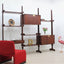 Edmondo Palutari teak bookcase DASSI 1950s